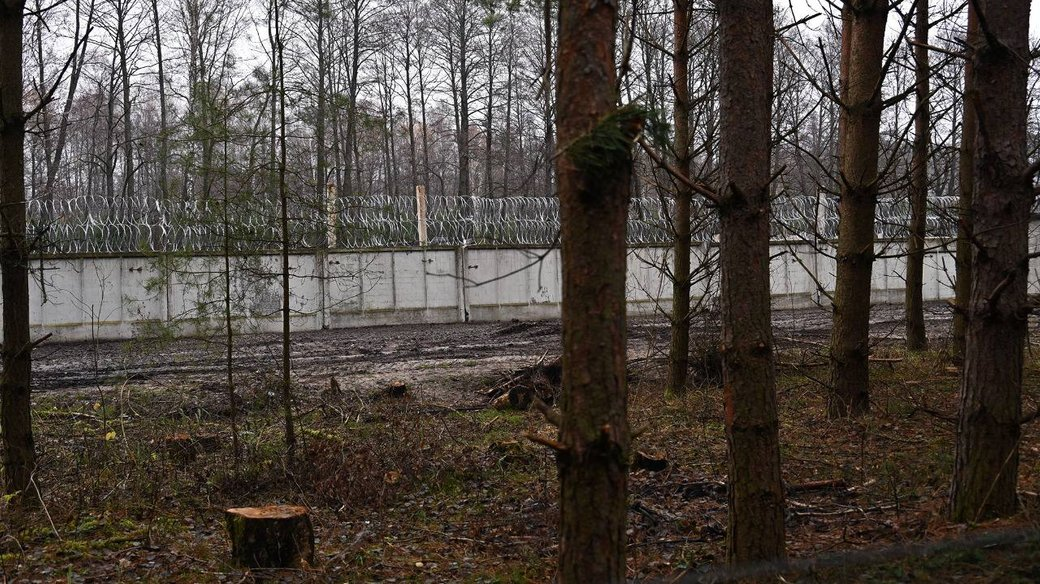 Забор Украина и Беларусь