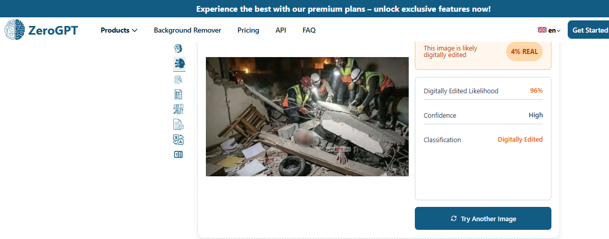 Изображение тела Али Хаменеи сгенерировано искусственным интеллектом