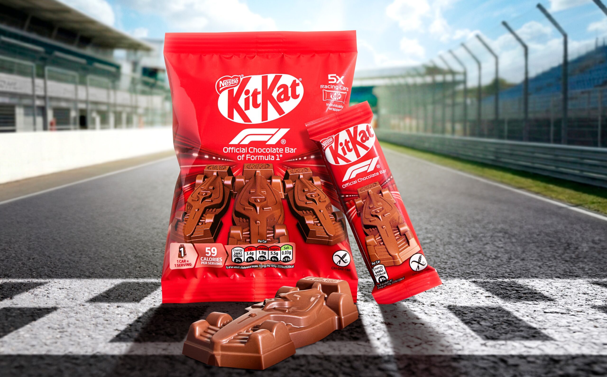 KitKat формула 1