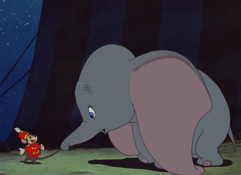 Дамбо и мышь